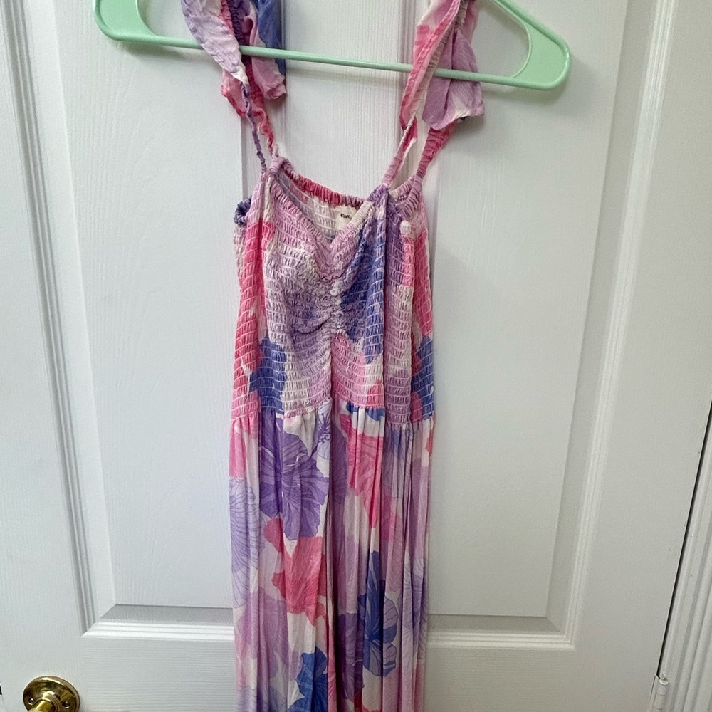 Tiara Hawaii Brooklyn Maxi Dress Natural in color Waimea Blue